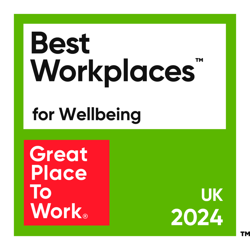 Best workplace for wellbeing badge